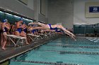 Swimming vs Babson  Wheaton College Swimming vs Babson College. - Photo By: KEITH NORDSTROM : Wheaton, Swimming, Babson